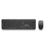 NGS Serenity Kit Teclado y Ratón Inalámbrico Negro Español