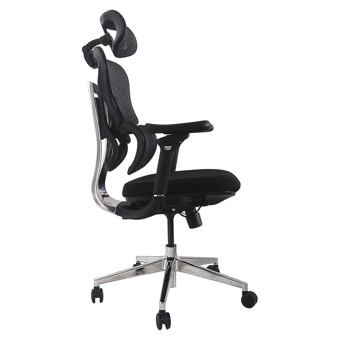 EQUIP Silla de oficina ergonómica 651053 con respaldo de malla y reposabrazos 3D EQUIP Silla de oficina ergonómica 651053 con respaldo de malla y reposabrazos 3D