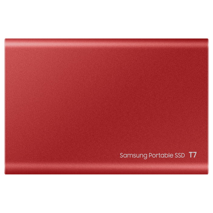 Samsung T7 Portable SSD 500GB USB 3.2 Gen 2 Rojo