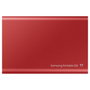 Samsung T7 Portable SSD 500GB USB 3.2 Gen 2 Rojo