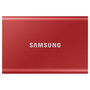 Samsung T7 Portable SSD 500GB USB 3.2 Gen 2 Rojo