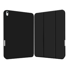 4smarts Folio Case Basic para iPad Air 13 y iPad Pro 12.9, Negro
