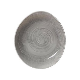 Steelite Scape Plato Hondo Gris 28 cm (Set de 12)