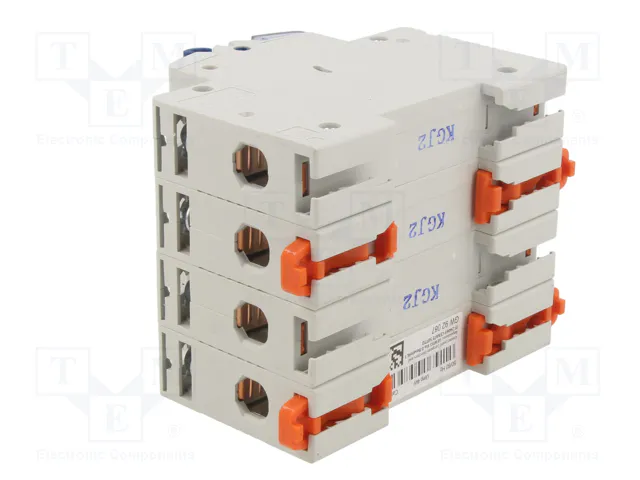 GEWISS Interruptor magnetotérmico MT 60 4 polos 16A 6kA GEWISS Interruptor magnetotérmico MT 60 4 polos 16A 6kA