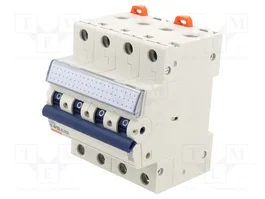 GEWISS Interruptor magnetotérmico MT 60 4 polos 16A 6kA