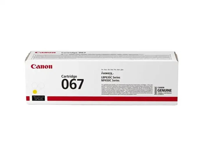 Canon Cartucho de Tóner 067 Amarillo (5099C002) Canon Cartucho de Tóner 067 Amarillo (5099C002)