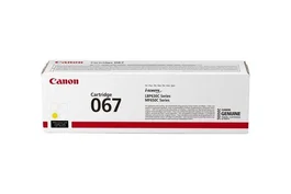 Canon 067 Cartucho de Tóner Original Amarillo, 1250 Páginas, 1 Pieza