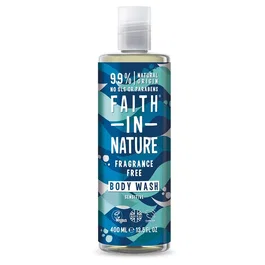 Faith In Nature Gel de baño sin fragancia 400 ml