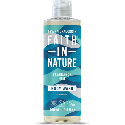 Faith In Nature Gel de baño sin fragancia 400 ml Faith In Nature Gel de baño sin fragancia 400 ml