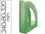 Q-connect Revistero Plástico Verde Translucido 250 x 320 x 80 mm