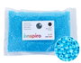 Innspiro Rocalla de Vidrio Redonda Opaco Azul 2,3mm 500g