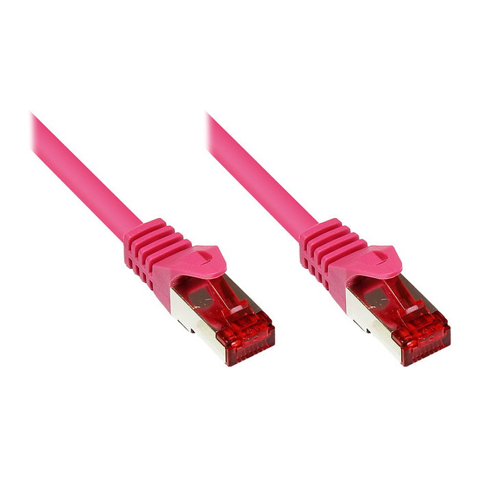 GoodConnections Patchkabel Cat 6 S/FTP Magenta 1,5m GoodConnections Patchkabel Cat 6 S/FTP Magenta 1,5m