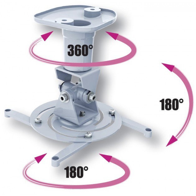 Techly 22397 Soporte de Techo para Proyectores