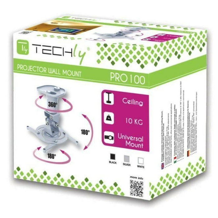 Techly 22397 Soporte de Techo para Proyectores