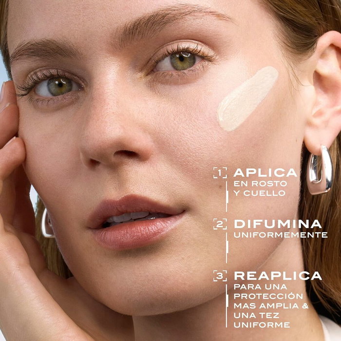 Lancaster Sun Perfect Crema Iluminadora Facial Mineral SPF50+ 30 ml - Protección Antiedad, Tono Rosado, Para Piel Sensible