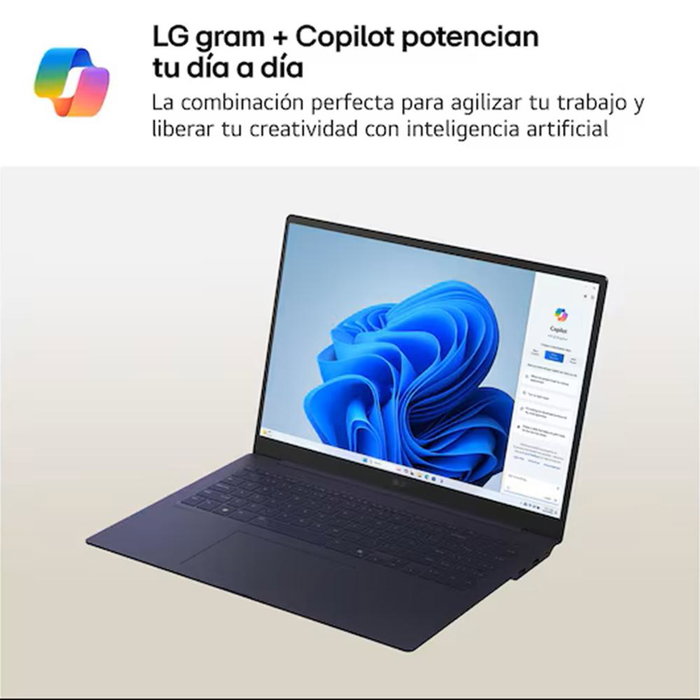 LG gram Pro 16T90TP-K 2 en 1 con pantalla OLED táctil de 16 pulg, Intel Core Ultra 7 y 32 GB RAM