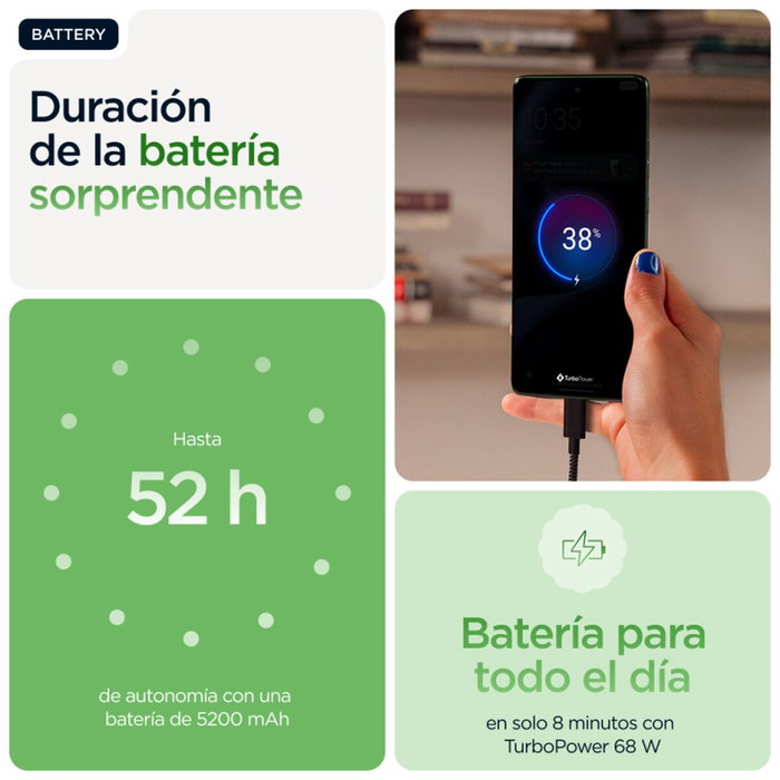 Motorola Moto Edge 60 5G 12GB 512GB Shamrock Green