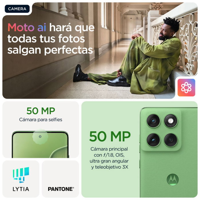 Motorola Moto Edge 60 5G 12GB 512GB Shamrock Green