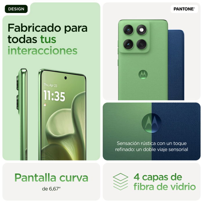 Motorola Moto Edge 60 5G 12GB 512GB Shamrock Green