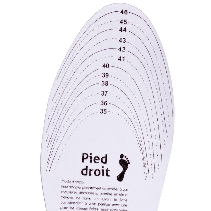 Sensly Par Plantillas Con Memoria Adaptables Para Mayor Confort y Bienestar