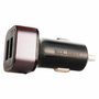 Elbe CARG-301-QC Cargador USB para Coche con Doble Puerto y Carga Rápida QC3.0