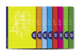 Lamela Libreta Grapada A4 Cuadrovia 5 mm 50 Hojas (Set de 10)