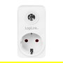 LogiLink PA0263 Adaptador de enchufe con sensor crepuscular, enchufe tipo F Schuko 230 V 16 A 3600 W IP20, Blanco
