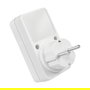LogiLink PA0263 Adaptador de enchufe con sensor crepuscular, enchufe tipo F Schuko 230 V 16 A 3600 W IP20, Blanco