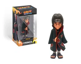 Minix 8436605111544 - Figura de PVC Naruto Itachi Uchiha - Figura de Acción Coleccionable Multicolor de 12 cm para Niños y Niñas (+14 años)