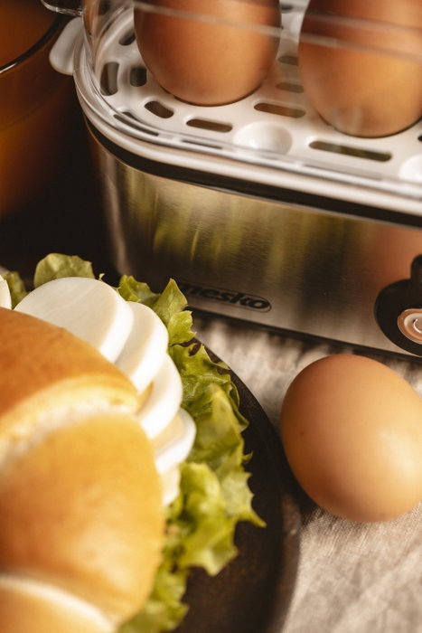 Mesko Cocedor de huevos MS 4485 para hasta 3 huevos