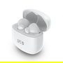 SPC Auriculares Bluetooth Zion 2 Play 4623B Blancos con Estuche de Carga Autonomía 7h