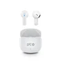 SPC Zion 2 Play Auriculares True Wireless Intraural Bluetooth 5.3 Blanco - Diseño Compacto, Autonomía 7h + 28h con Estuche, Control Táctil, USB-C
