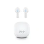 SPC Zion 2 Play Auriculares True Wireless Intraural Bluetooth 5.3 Blanco - Diseño Compacto, Autonomía 7h + 28h con Estuche, Control Táctil, USB-C