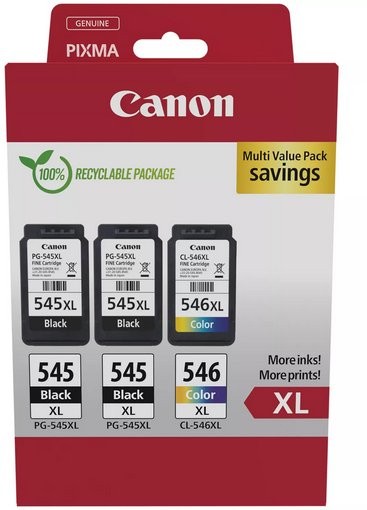 Canon Multipack de Cartuchos de Tinta PG-545XL/CL-546XL 8286B013