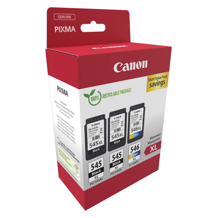 Canon Multipack de Cartuchos de Tinta PG-545XL/CL-546XL 8286B013