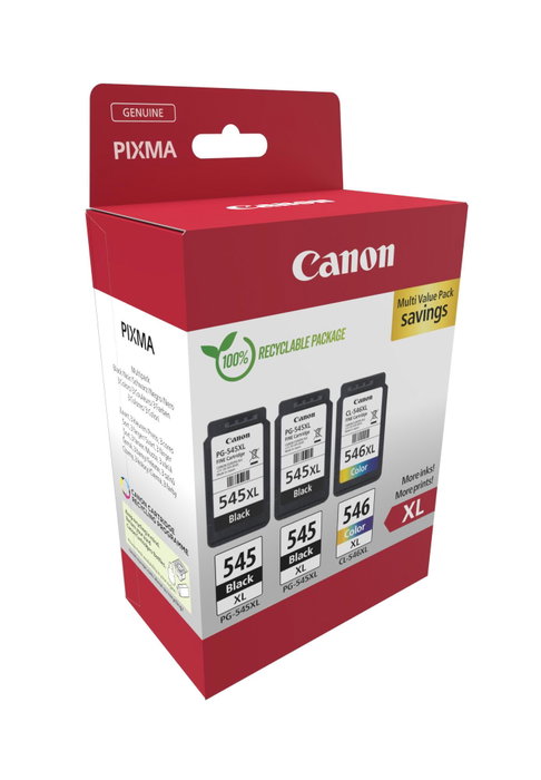 Canon Multipack de Tinta PG-545XL y CL-546XL 8286B013