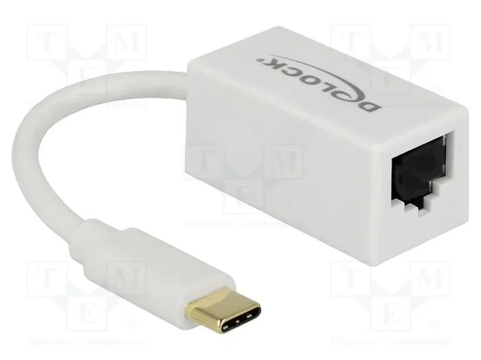 DeLOCK 65906 Adaptador de red Gigabit LAN USB Tipo C™ Blanco DeLOCK 65906 Adaptador de red Gigabit LAN USB Tipo C™ Blanco
