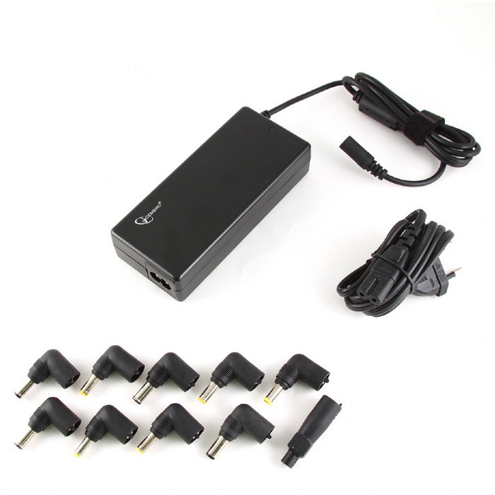 GEMBIRD Cargador Universal Portátil 90W Automático con 12 Conectores