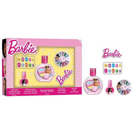 Air-Val Barbie EDT 50 ml + Kit de Manicura Set de Regalo Air-Val Barbie EDT 50 ml + Kit de Manicura Set de Regalo