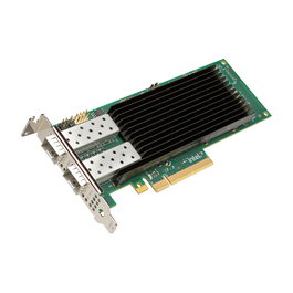 Intel Adaptador de Red Ethernet E830-XXVDA2, PCI Express 4.0 x8, 2x SFP28, 25/10/1 GbE, Interno para Servidores