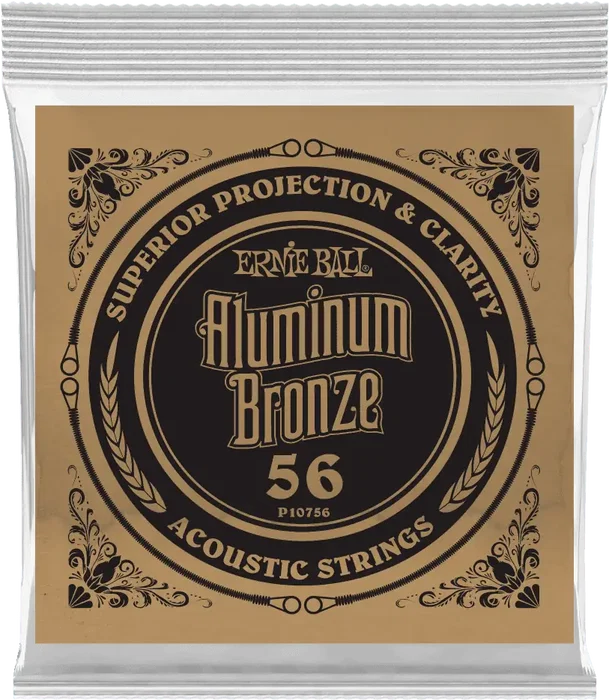 Ernie Ball Cuerda Acústica Aluminium Bronze .056