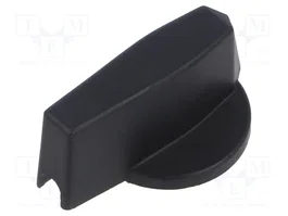 LOVATO ELECTRIC Mando Negro para Placa Frontal de 65 x 65 mm