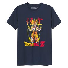 Super Saiyan Goku Talla XL Camiseta Negra Chico Dragon Ball