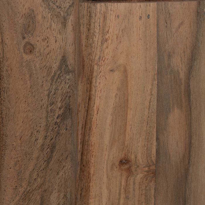 Aparador Natural Madera de Acacia Salón 180 X 40 X 80 cm