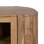 Ixia Aparador Natural de Madera de Acacia para Salón 180 x 40 x 80 cm