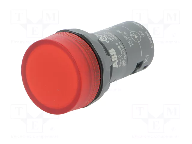 ABB Lámpara de control CL2 LED roja 22mm