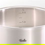 Fissler 084-378-24-100/0 Sartén sin Tapa Original-Profi Collection® Acero Inoxidable 18/10 24cm Apto para Inducción