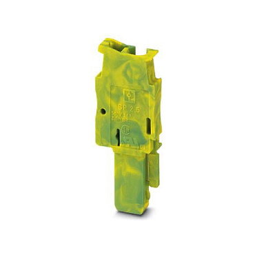 Phoenix Contact SP 2.5/ 1-L GNYE, 5,2 mm, 15,8 mm, 39 mm, 500 V Phoenix Contact SP 2.5/ 1-L GNYE, 5,2 mm, 15,8 mm, 39 mm, 500 V