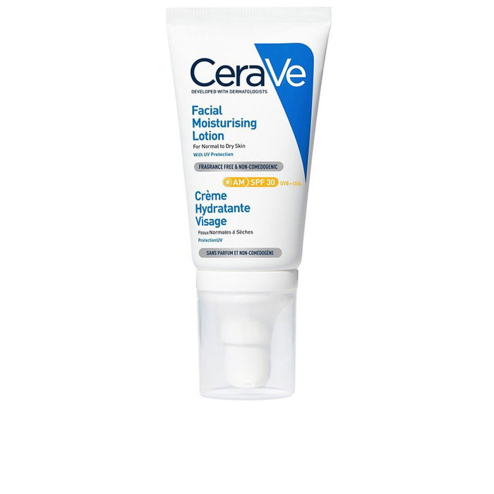 CeraVe Loción Hidratante Facial SPF 30 para Piel Normal a Seca 52 ml CeraVe Loción Hidratante Facial SPF 30 para Piel Normal a Seca 52 ml