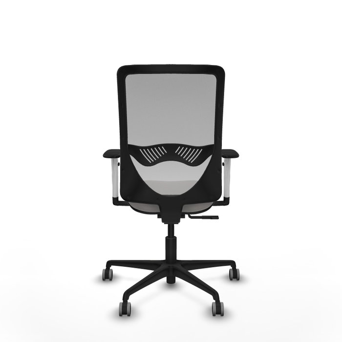 PIQUERAS Y CRESPO Silla de Oficina Zulema con Mecanismo Sincro Blanco y Gris PIQUERAS Y CRESPO Silla de Oficina Zulema con Mecanismo Sincro Blanco y Gris
